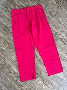 Outdoor Voices • 26” Zephyr Pants in Azalea • Size Large • bright fuschia pink